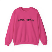 Rebel-Rhythm Crew Neck Sweatshirt - Cosmic Harmony Collection