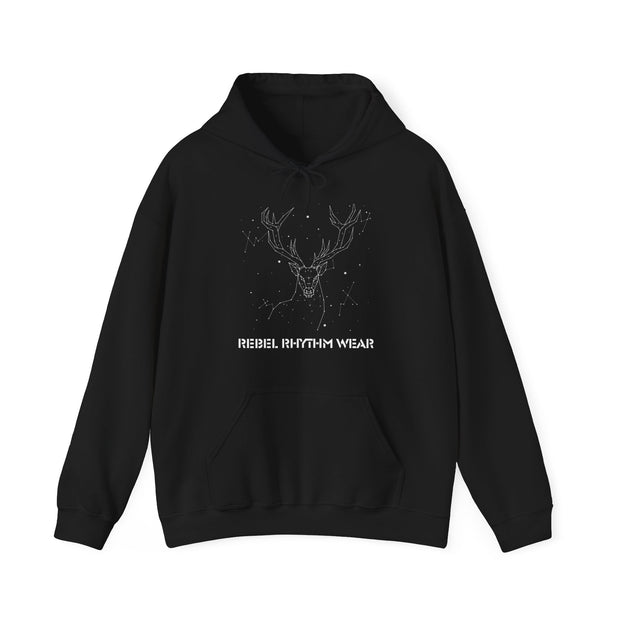 "Cosmic Buck - Hooded Sweatshirt - Cosmic Harmony Collection"